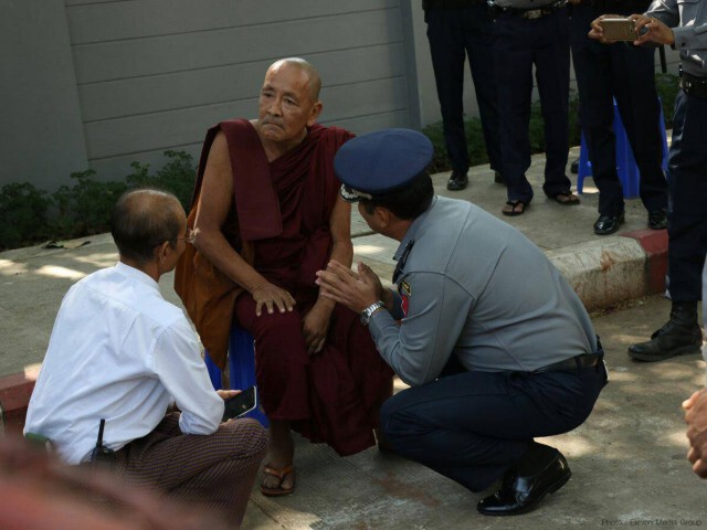 ชาวเมียนมาร์ประท้วงหน้าสถานทูตไทยในย่างกุ้ง เป็นวันที่ 4