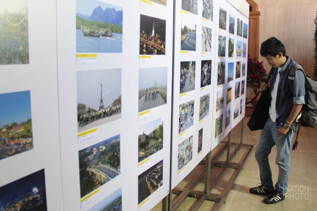 5 ภาพชนะเลิศ ประกวดภาพถ่าย “ปั่นเพื่อพ่อ”