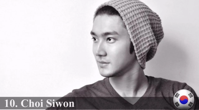 10 อันดับหนุ่มหน้าหล่อที่สุดในโลก ปี 2015