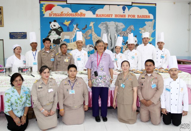 พระเทพฯ เสด็จ สถานสงเคราะห์เด็กอ่อนรังสิต