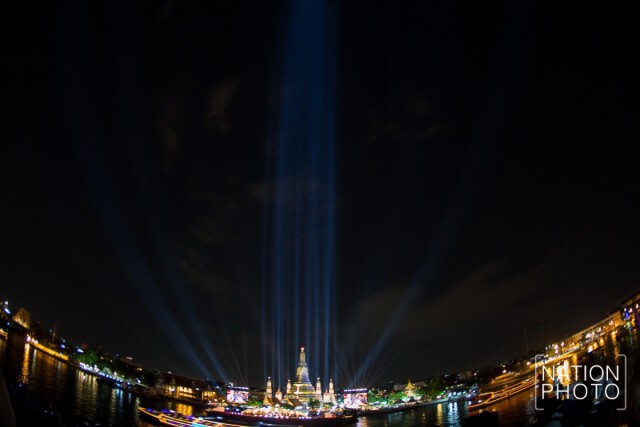 ภาพชุด การแสดง ชุด มหากาพย์นิทานแผ่นดิน หน้าพระปรางค์วัดอรุณ
