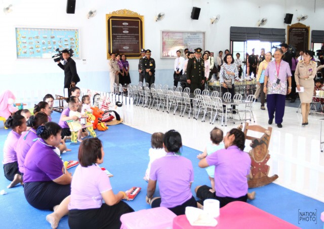 พระเทพฯ เสด็จ สถานสงเคราะห์เด็กอ่อนรังสิต