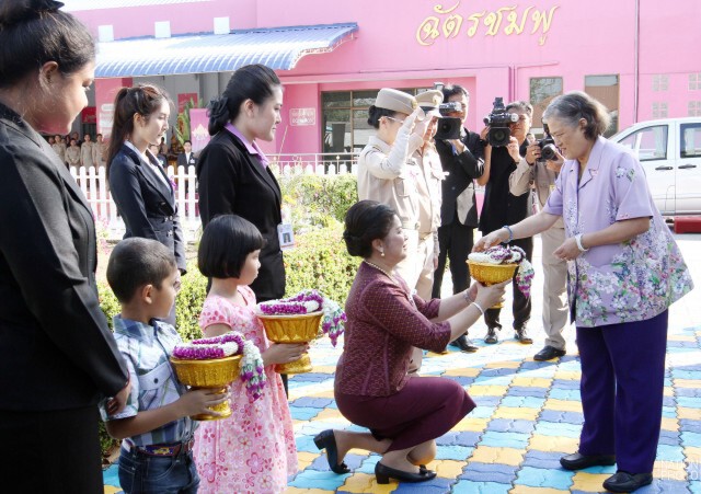 พระเทพฯ เสด็จ สถานสงเคราะห์เด็กอ่อนรังสิต