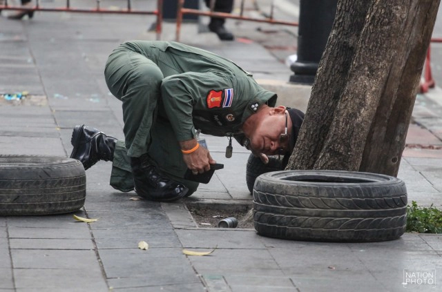 พบวัตถุต้องสงสัย! แยกราชประสงค์  EOD เข้าตรวจสอบ