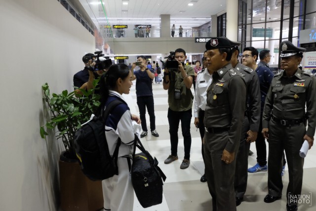 ผบช.น.ตรวจสนามบินดอนเมืองและการจราจรบนถนนวิภาวดีฯ ขาเข้า