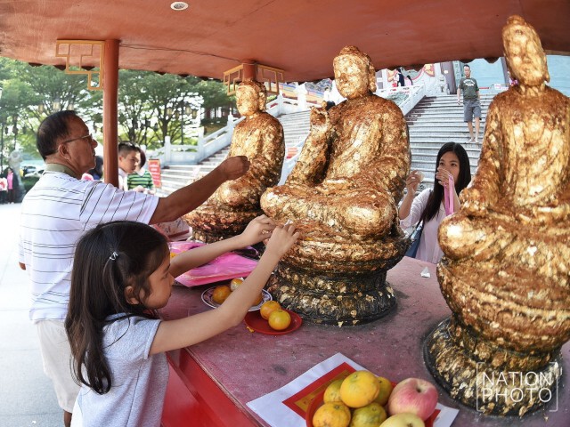 พลังแห่งศรัทธา! "องค์ไท้ส่วยเอี๊ย" ล้นวัดเล่งเน่ยยี่ 2