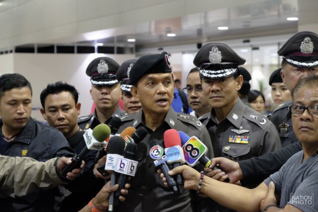 ผบช.น.ตรวจสนามบินดอนเมืองและการจราจรบนถนนวิภาวดีฯ ขาเข้า