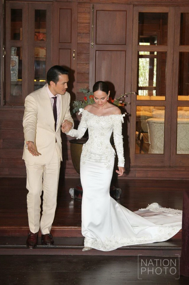 ภาพชุด! บรรยากาศงานแต่ง "เจนสุดา" สุดหวาน