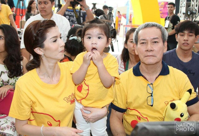 ภาพชุด "โบว์"พา"น้องมะลิ" ร่วมเปิดงาน Pokemo Day Pikachu Dance Party 2516