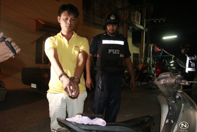 ชาวบ้านรุมจับ! หนุ่มขโมยกางเกงชั้นในสาว ส่งตำรวจ