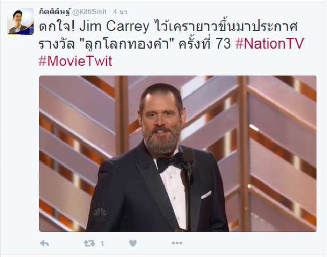 ผลประกาศรางวัล ลูกโลกทองคำ ครั้งที่ 73
