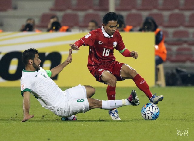 ชมภาพจากขอบสนาม ทัพช้างศึกยู-23 ไล่เจ๊าซาอุฯ สุดมัน 1-1