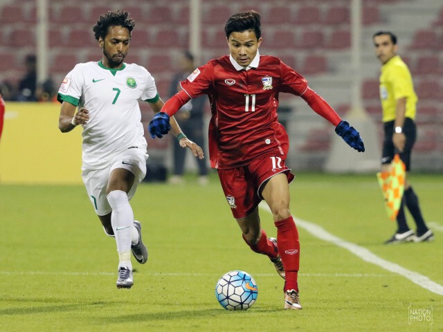 ชมภาพจากขอบสนาม ทัพช้างศึกยู-23 ไล่เจ๊าซาอุฯ สุดมัน 1-1