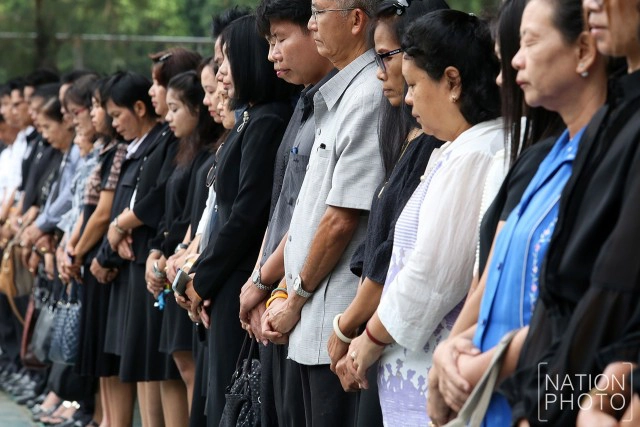 ครู-นร. บุรีรัมย์พิทยาคม ร่วมไว้อาลัยศิษย์เก่า ปอ ทฤษฎี