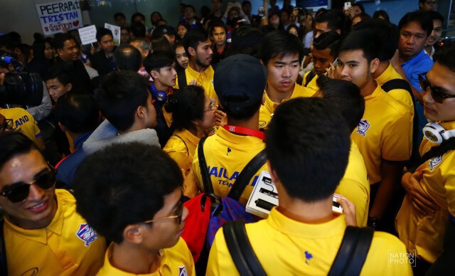 จัดเต็ม! ภาพชุด รับฮีโร่ช้างศึก ยู-23 กลับไทย