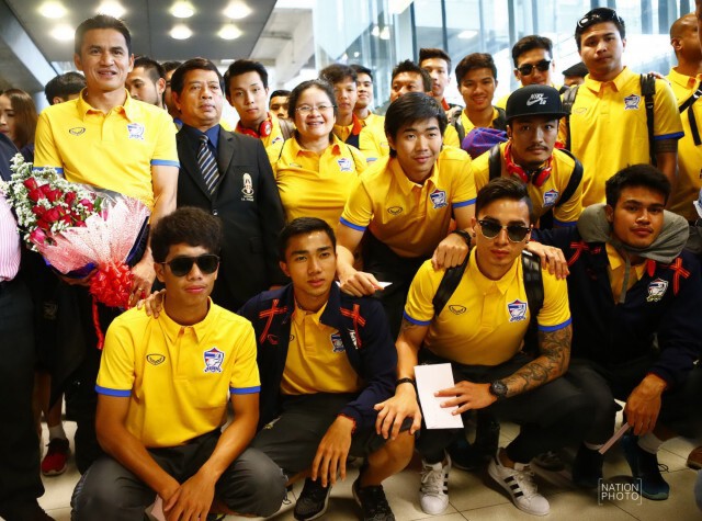 จัดเต็ม! ภาพชุด รับฮีโร่ช้างศึก ยู-23 กลับไทย