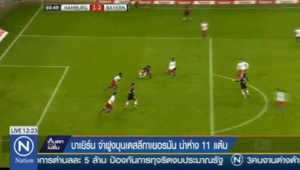 บาเยิร์น นำห่าง 11 แต้ม บอลบุนเดสลีก้า บาเยิร์น นำห่าง 11 แต้ม บอลบุนเดสลีก้า