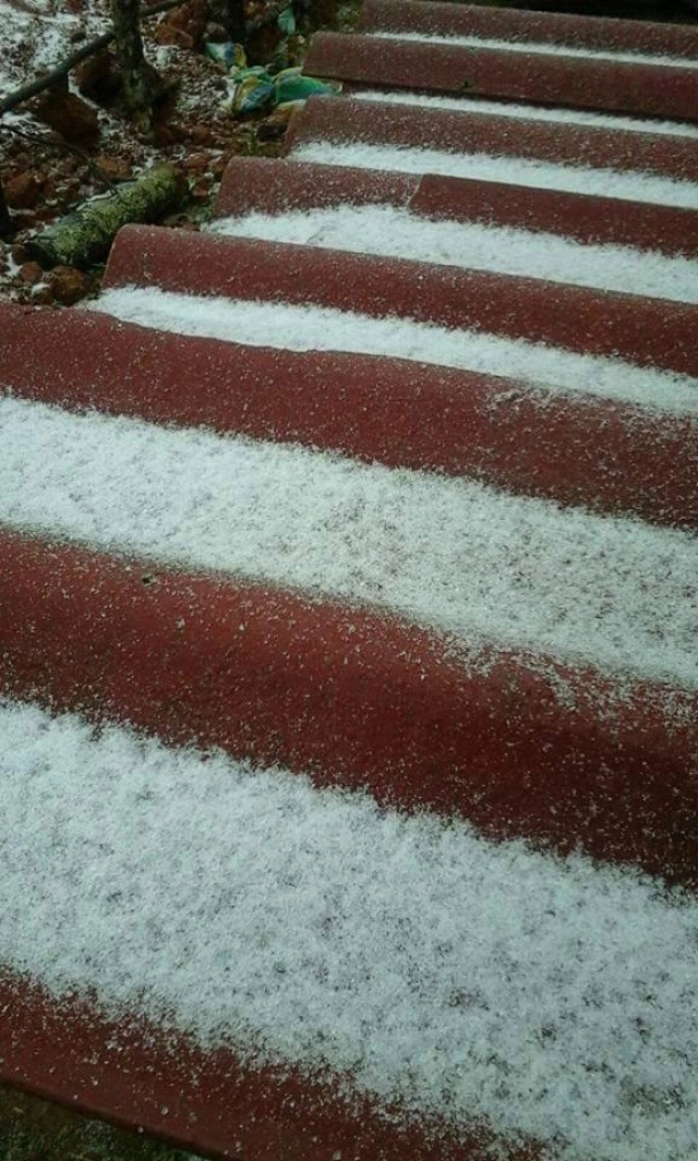 แขวงหัวพันของสปป.ลาวเกล็ดหิมะตกแล้ว