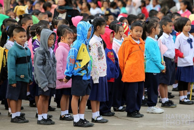 ภาพชุด อากาศหนาวบุรีรัมย์ 8-15 องศา