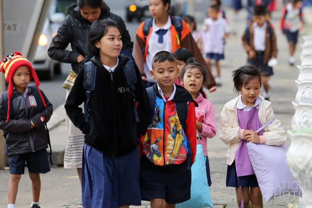 ภาพชุด อากาศหนาวบุรีรัมย์ 8-15 องศา