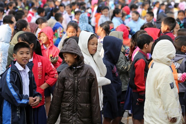 ภาพชุด อากาศหนาวบุรีรัมย์ 8-15 องศา