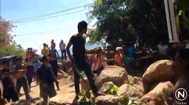 คลิปชาวหาดราไวย์ปะทะชายฉกรรจ์ ปมพิพาทที่ดิน