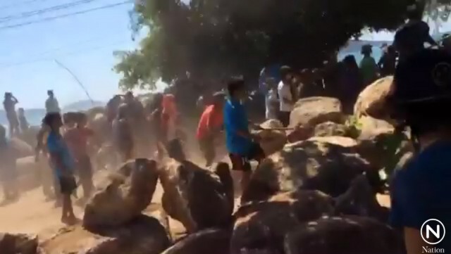 คลิปชาวหาดราไวย์ปะทะชายฉกรรจ์ ปมพิพาทที่ดิน