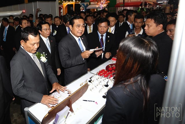 ประยุทธเปิดงาน"อาชีวศึกษาทวิภาคีไทย" เมืองทองธานี