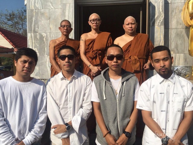 ภาพชุด งานบวช "ขันเงิน ไทเทเนียม"