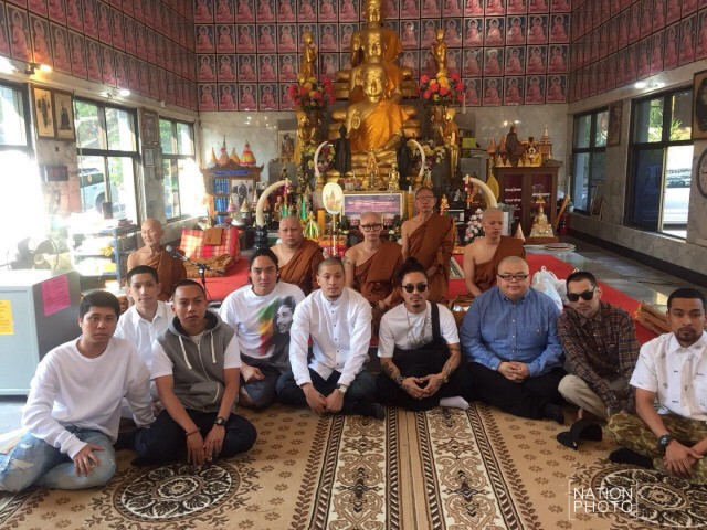 ภาพชุด งานบวช "ขันเงิน ไทเทเนียม"