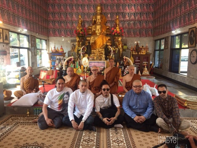 ภาพชุด งานบวช "ขันเงิน ไทเทเนียม"