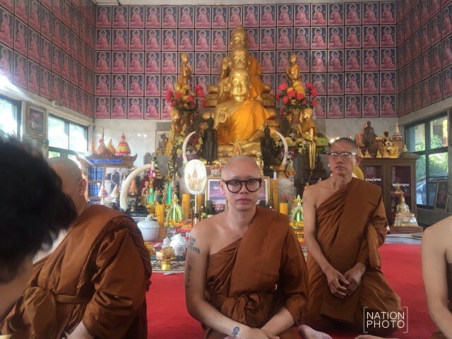 ภาพชุด งานบวช "ขันเงิน ไทเทเนียม"