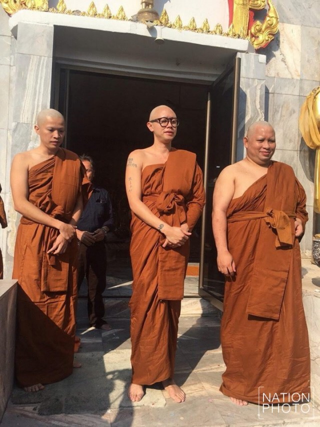 ภาพชุด งานบวช "ขันเงิน ไทเทเนียม"