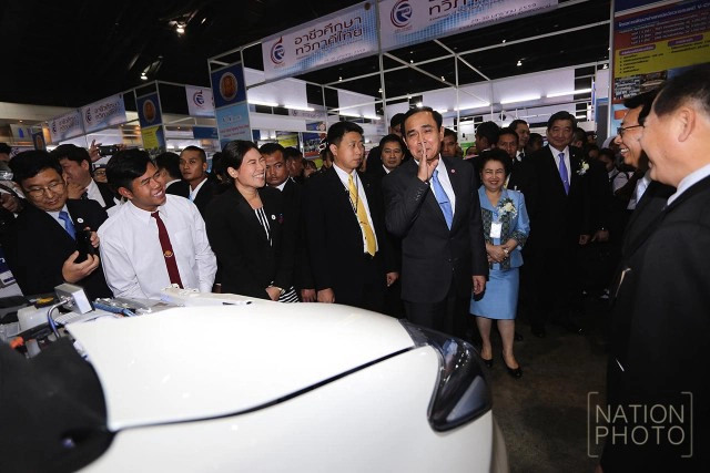 ประยุทธเปิดงาน"อาชีวศึกษาทวิภาคีไทย" เมืองทองธานี