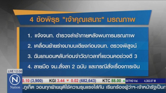 เปิด 4 ข้อพิรุธ "เจ้าคุณเสนาะ" มรณภาพ