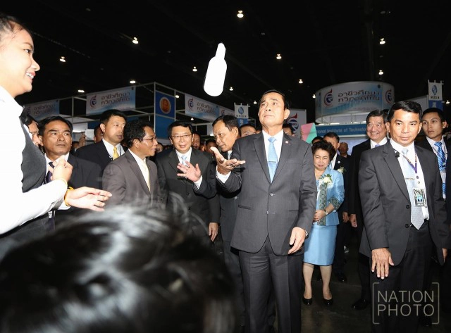 ประยุทธเปิดงาน"อาชีวศึกษาทวิภาคีไทย" เมืองทองธานี