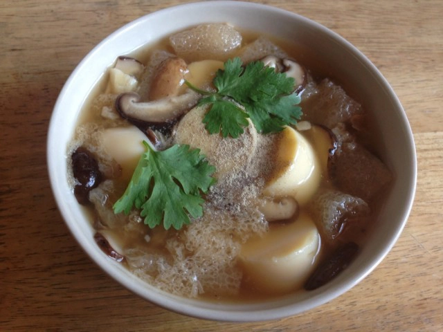 Cooking is Fun : เต้าหู้ไข่เยื่อไผ่น้ำแดง