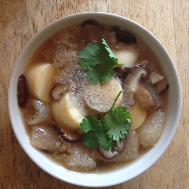 Cooking is Fun : เต้าหู้ไข่เยื่อไผ่น้ำแดง