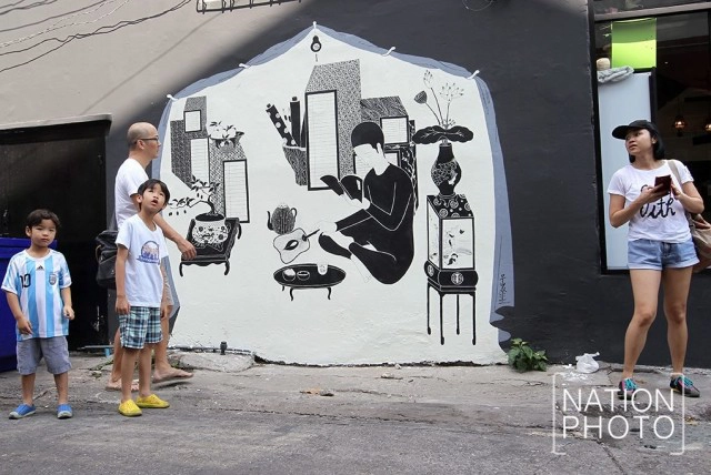 "สตรีทอาร์ต" กลางกรุง พื้นที่แห่งการสร้างผลงาน