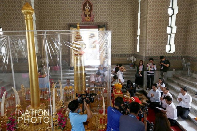 "บิ๊กหอย" ถือฤกษ์ 11.11น. ไหว้ศาลหลักเมือง พร้อมเตรียมแฉ กกต.