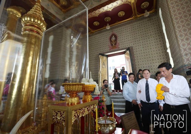 "บิ๊กหอย" ถือฤกษ์ 11.11น. ไหว้ศาลหลักเมือง พร้อมเตรียมแฉ กกต.