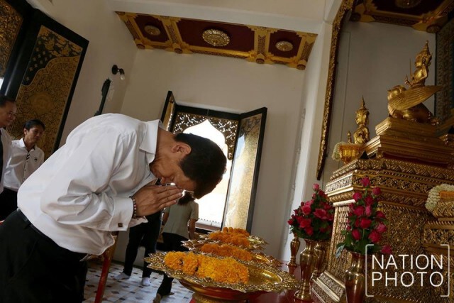 "บิ๊กหอย" ถือฤกษ์ 11.11น. ไหว้ศาลหลักเมือง พร้อมเตรียมแฉ กกต.