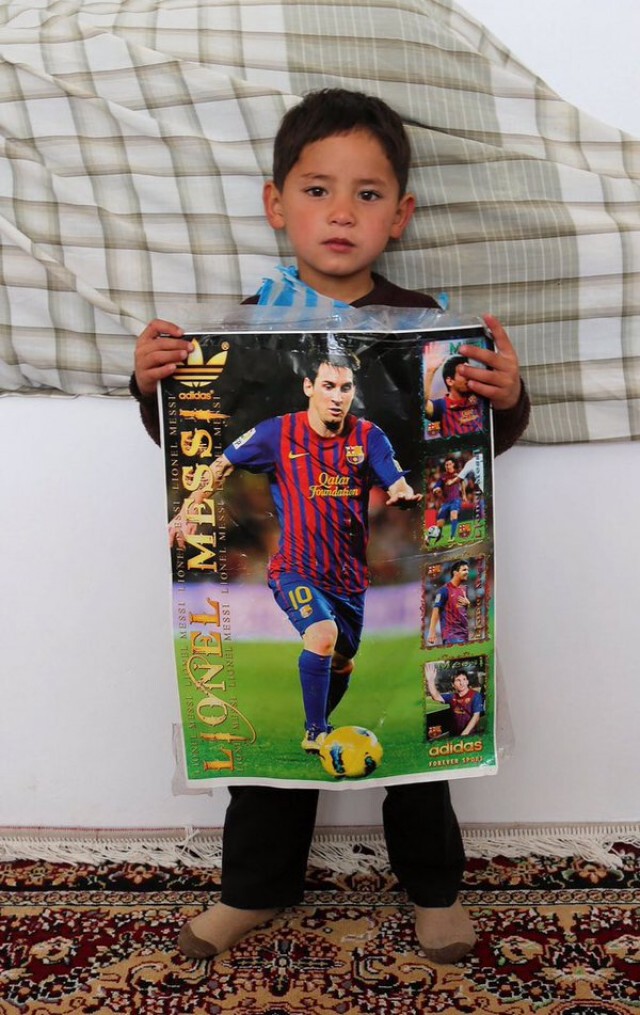 ฝันเป็นจริง! "เมสซี่" เตรียมพบเจ้าหนูอัฟกัน พร้อมให้เสื้อที่คัมป์นู