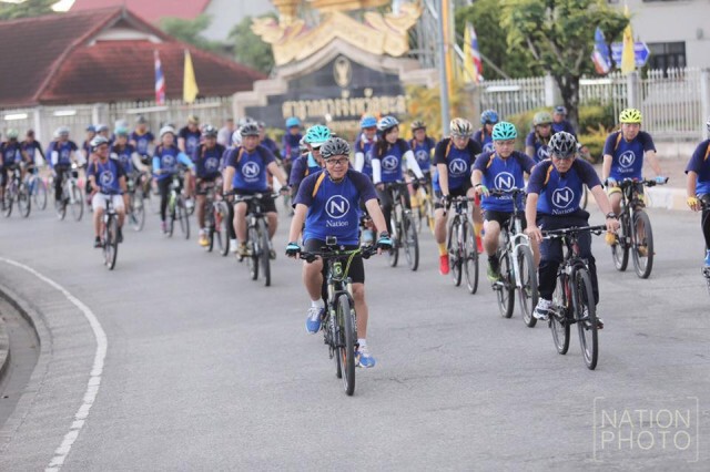 ผู้ว่าฯยะลานำทีมปั่นสำรวจเส้นทาง "Nation bike Thailand"