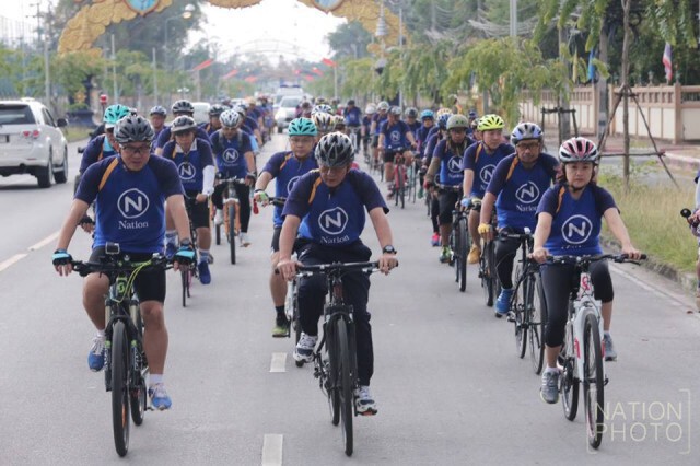 ผู้ว่าฯยะลานำทีมปั่นสำรวจเส้นทาง "Nation bike Thailand"