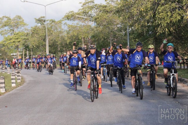 ผู้ว่าฯยะลานำทีมปั่นสำรวจเส้นทาง "Nation bike Thailand"