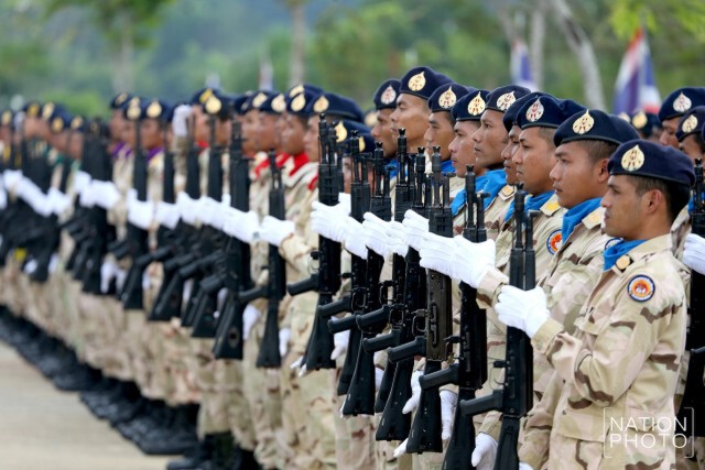 ภาพชุด พิธีสวนสนาม วันสถาปนาวันอาสาสมัครรักษาดินแดน