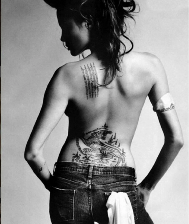 “แองเจลีน่า โจลี” เตรียมพา"ดาราฮอลลีวูด"สักยันต์ "อาจารย์หนู"