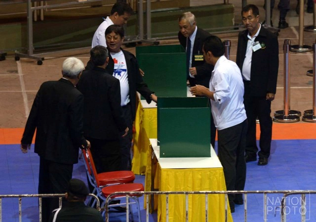 ชมบรรยากาศ การประชุมเพื่อการเลือกตั้งนายกฯบอลไทย