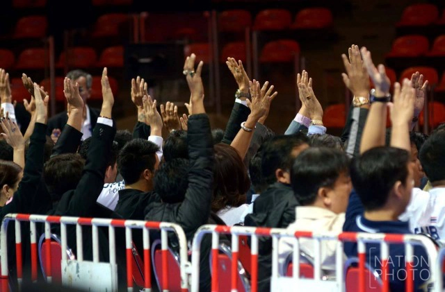 ชมบรรยากาศ การประชุมเพื่อการเลือกตั้งนายกฯบอลไทย